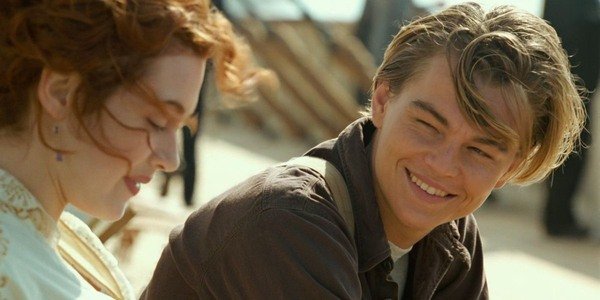 Leonardo DiCaprio et Kate Winslet Titanic