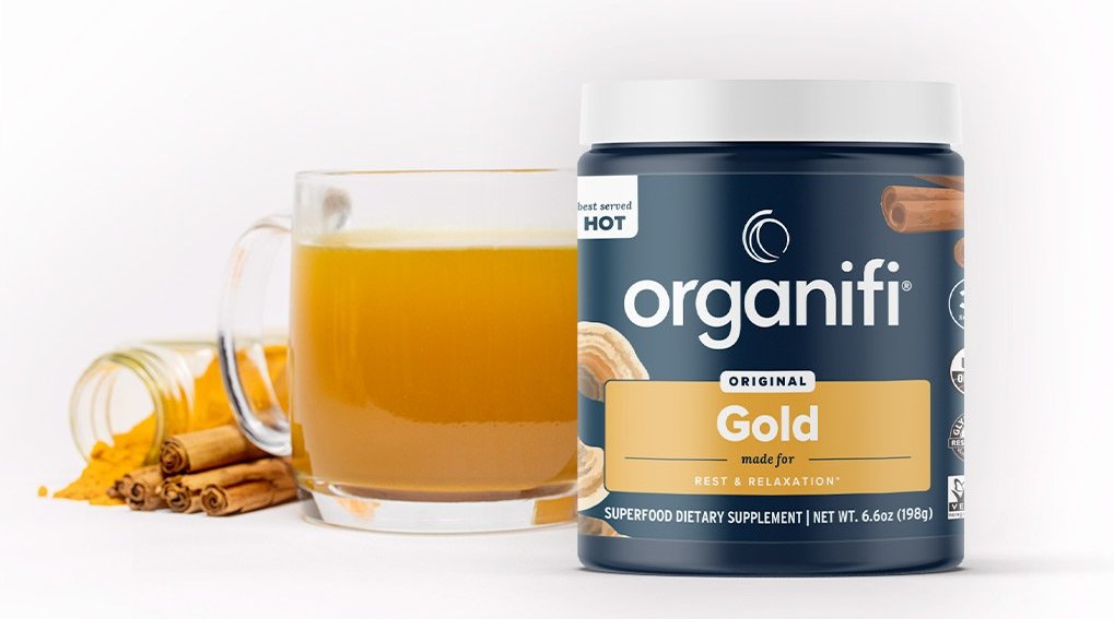 Thé Organifi Gold, une boisson parfaite pour l'automne